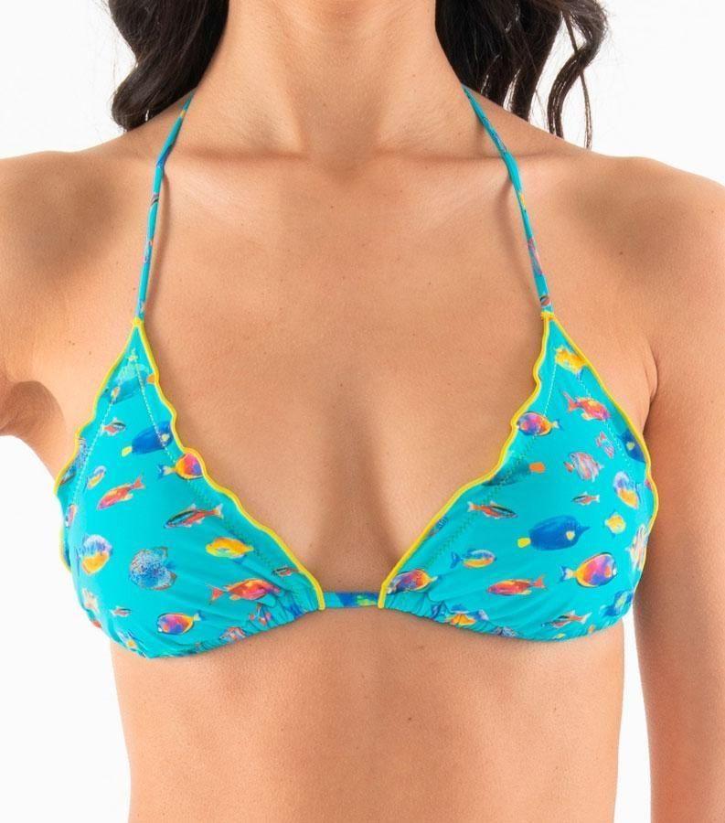 Zeybra TRIANGOLO DONNA ARRICCIATO PESCI HAWAY In Linea