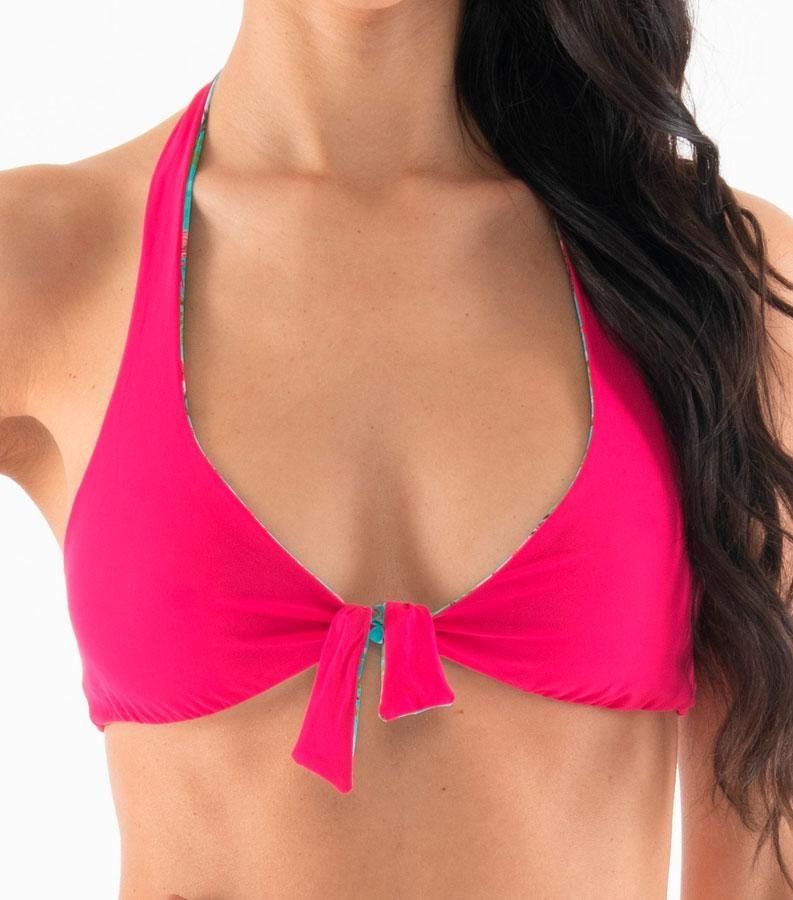 Zeybra TRIANGOLO DONNA VELA REVERSIBILE FENICOTTERI ACQUA Qualità