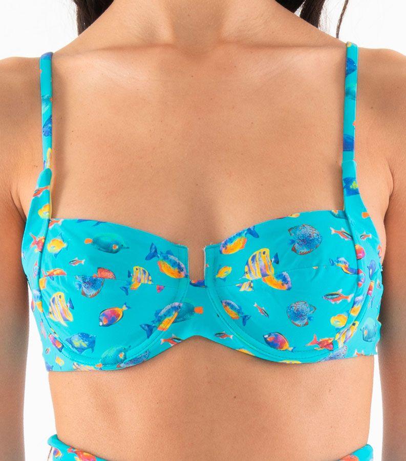 Zeybra COSTUME DONNA A BALCONCINO PESCI HAWAY Promozione