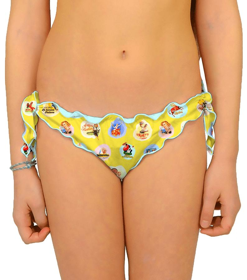 Zeybra SLIP BAMBINA POSTER CANARINO Sottocosto
