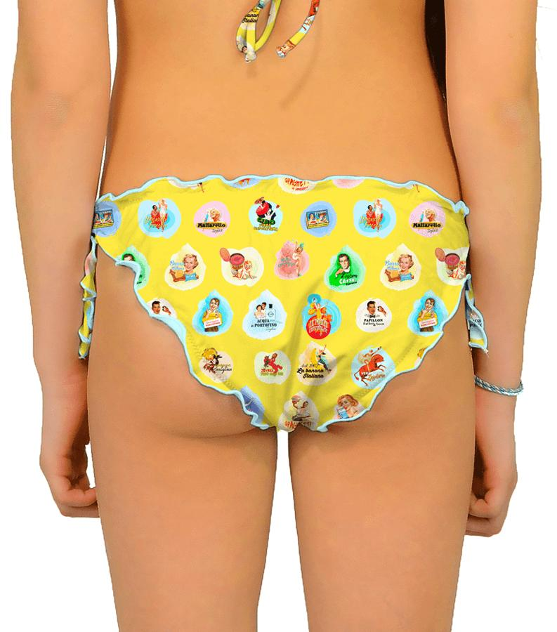 Zeybra SLIP BAMBINA POSTER CANARINO Sottocosto