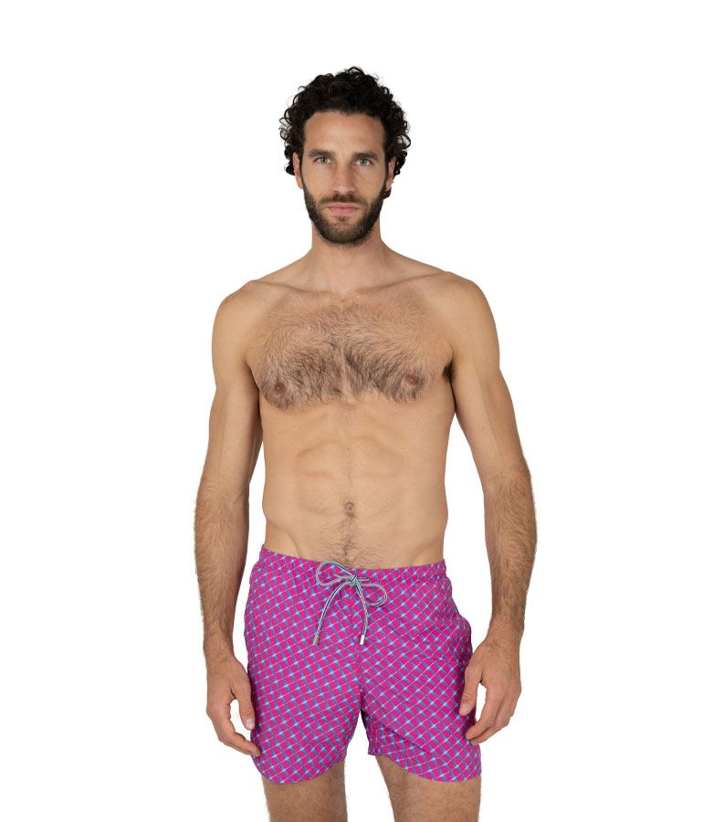Zeybra COSTUME UOMO FLAMINGO FLY FUXIA Presa