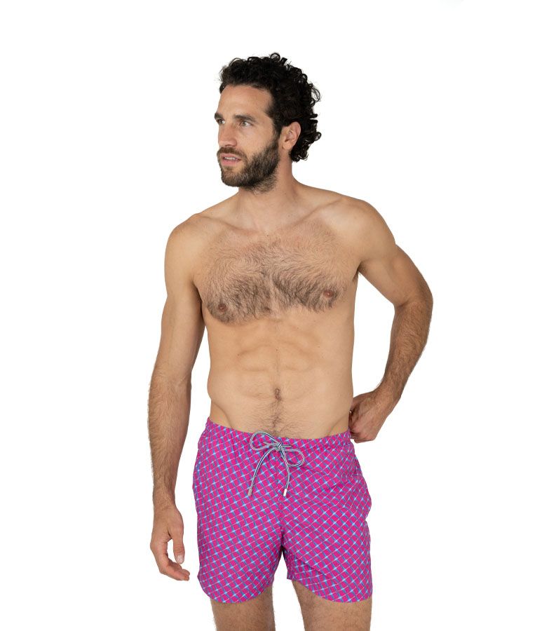 Zeybra COSTUME UOMO FLAMINGO FLY FUXIA Presa