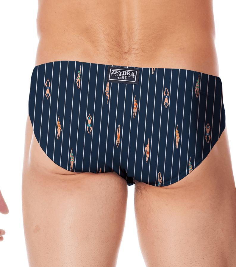 Zeybra SLIP UOMO NUOTO BLU Comprare a buon mercato