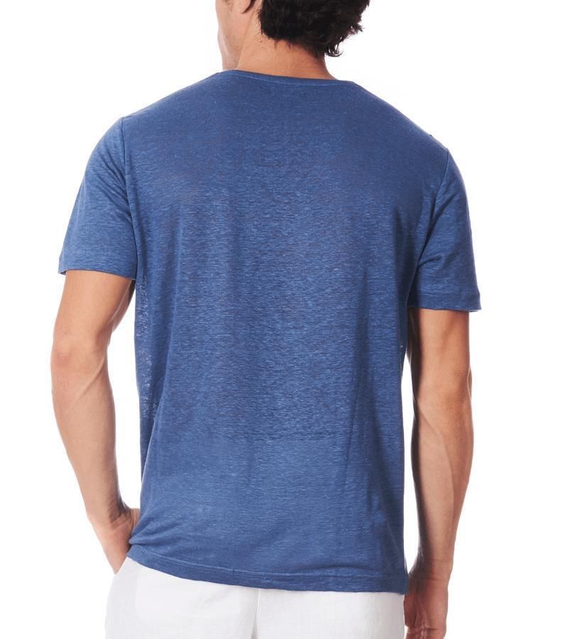 Zeybra T-SHIRT UOMO LINO DENIM Offerta Pasqua
