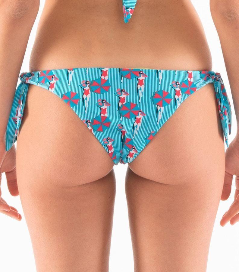 Zeybra SLIP DONNA REVERSIBILE OMBRELLONI HAWAY Vendita calda