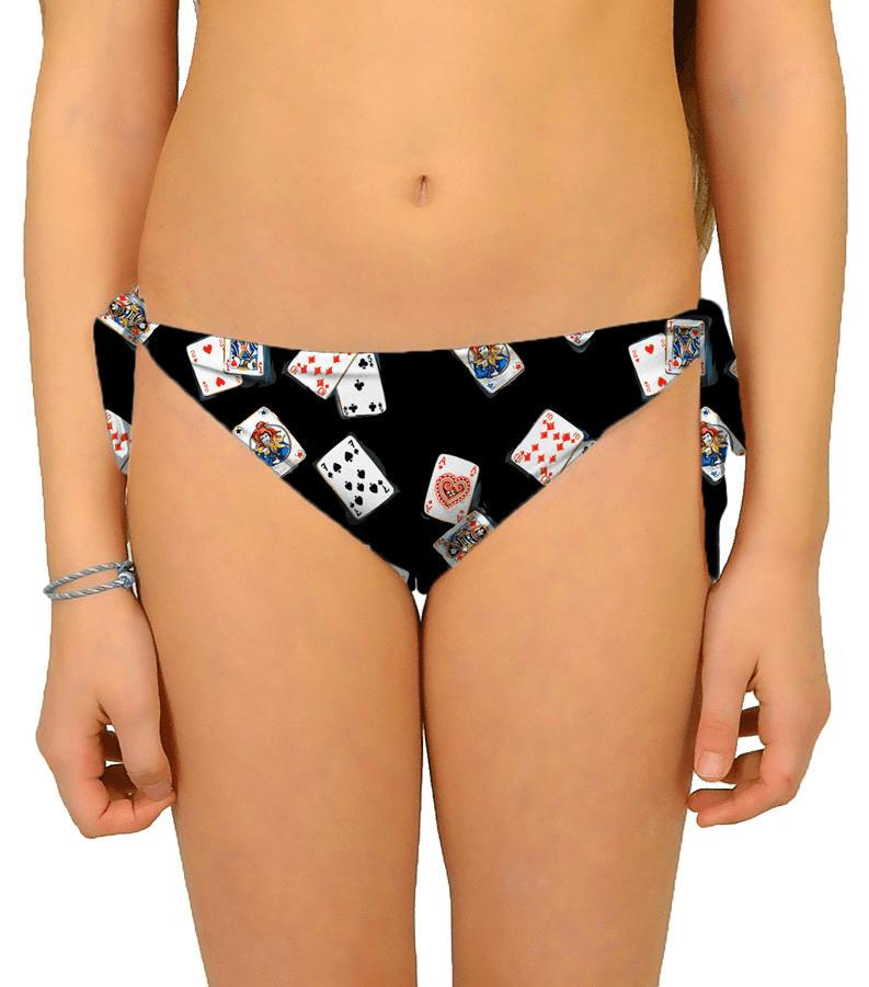 Zeybra SLIP BAMBINA CARTE POKER NERO Offerte speciali