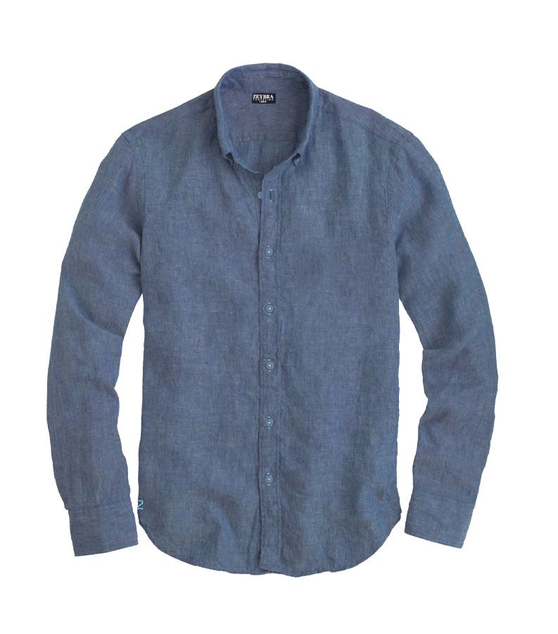 Zeybra CAMICIA UOMO LINO Hotsell