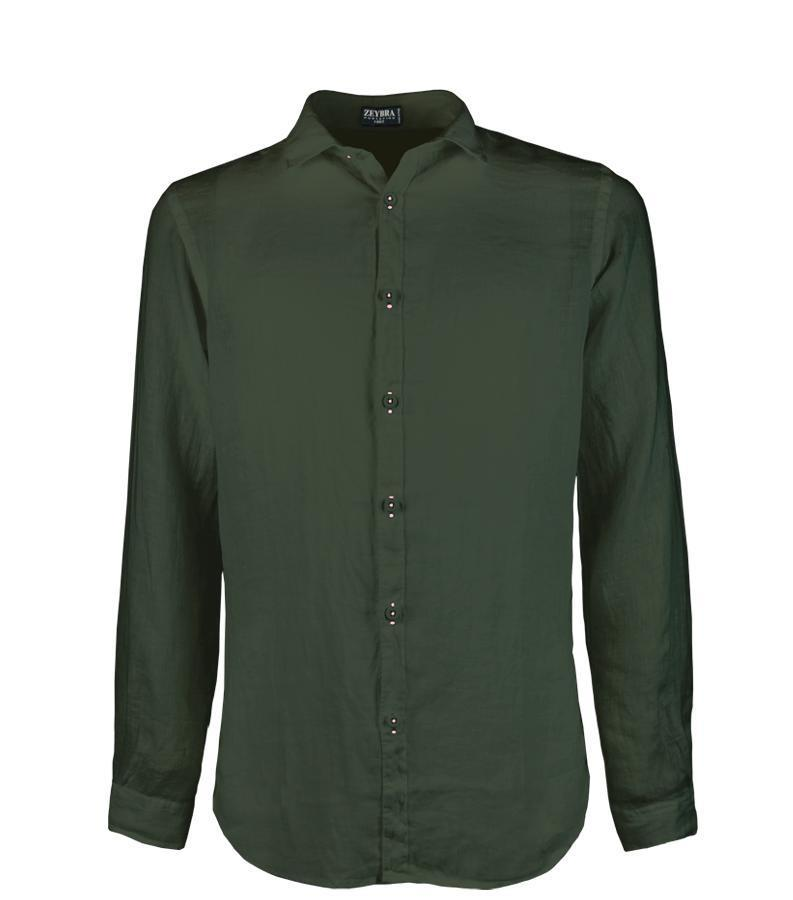 Zeybra CAMICIA UOMO LINO Vendita Economica