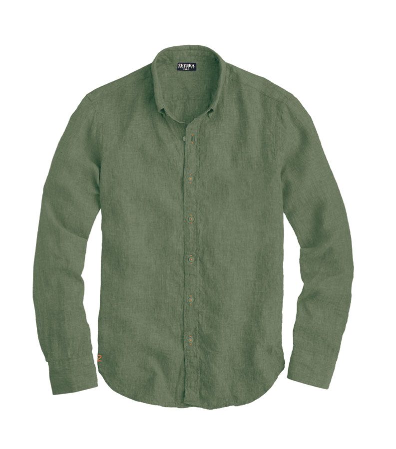Zeybra CAMICIA UOMO LINO Vendita Economica