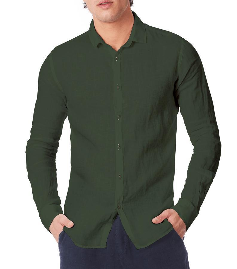Zeybra CAMICIA UOMO LINO Vendita Economica