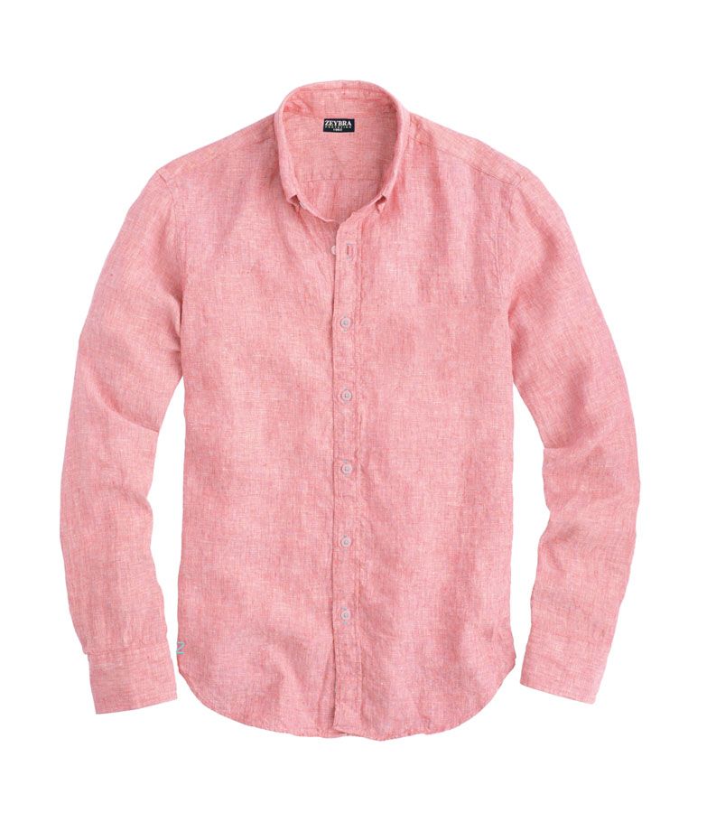 Zeybra CAMICIA UOMO LINO Saldi Di Fabbrica