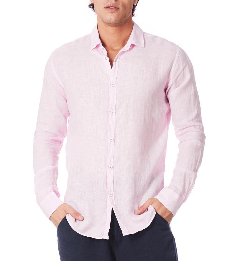 Zeybra CAMICIA UOMO LINO Saldi Di Fabbrica