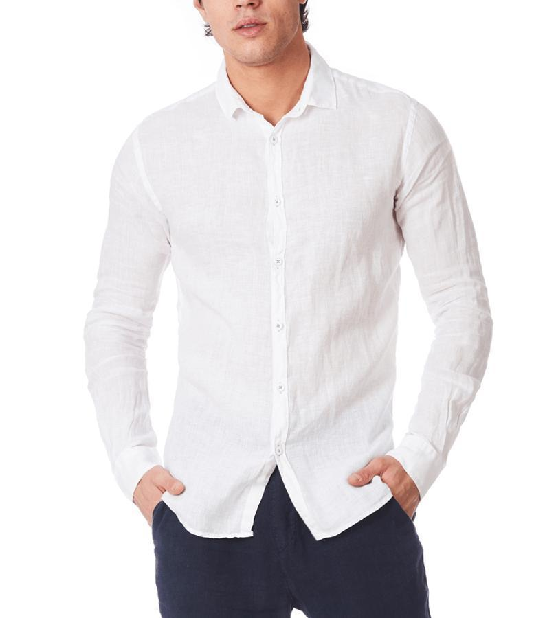 Zeybra CAMICIA UOMO LINO Vendite Flash