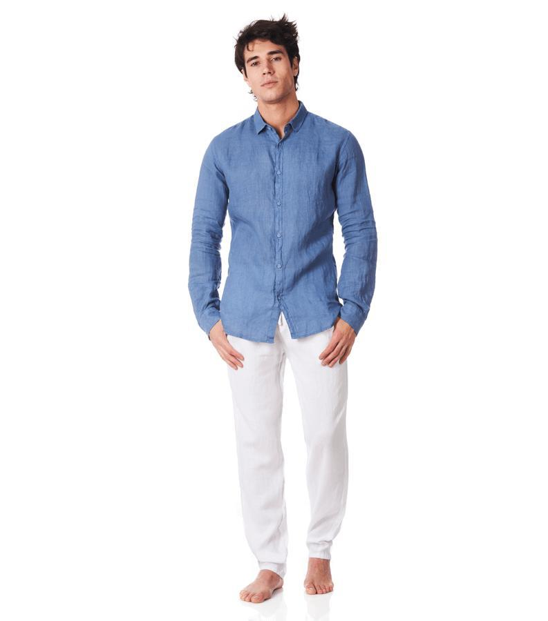 Zeybra PANTALONI UOMO LINO Nuova