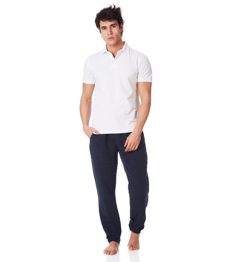 Zeybra PANTALONI UOMO LINO Moda