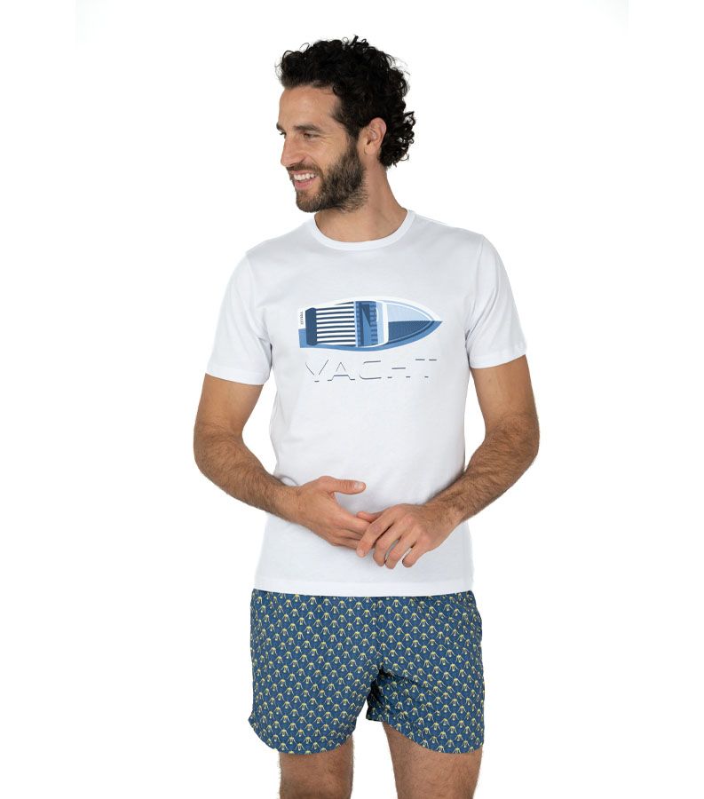 Zeybra T-SHIRT UOMO 100% COTONE SUPIMA BIANCO Flash Sale