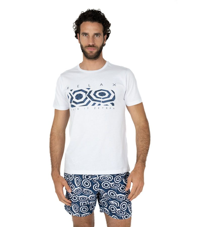 Zeybra T-SHIRT UOMO 100% COTONE SUPIMA Vendite stagionali