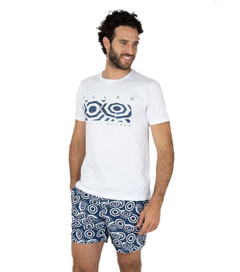 Zeybra T-SHIRT UOMO 100% COTONE SUPIMA Vendite stagionali
