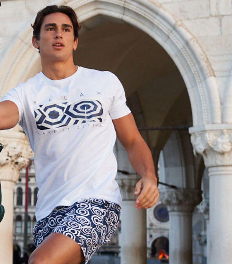 Zeybra T-SHIRT UOMO 100% COTONE SUPIMA Vendite stagionali
