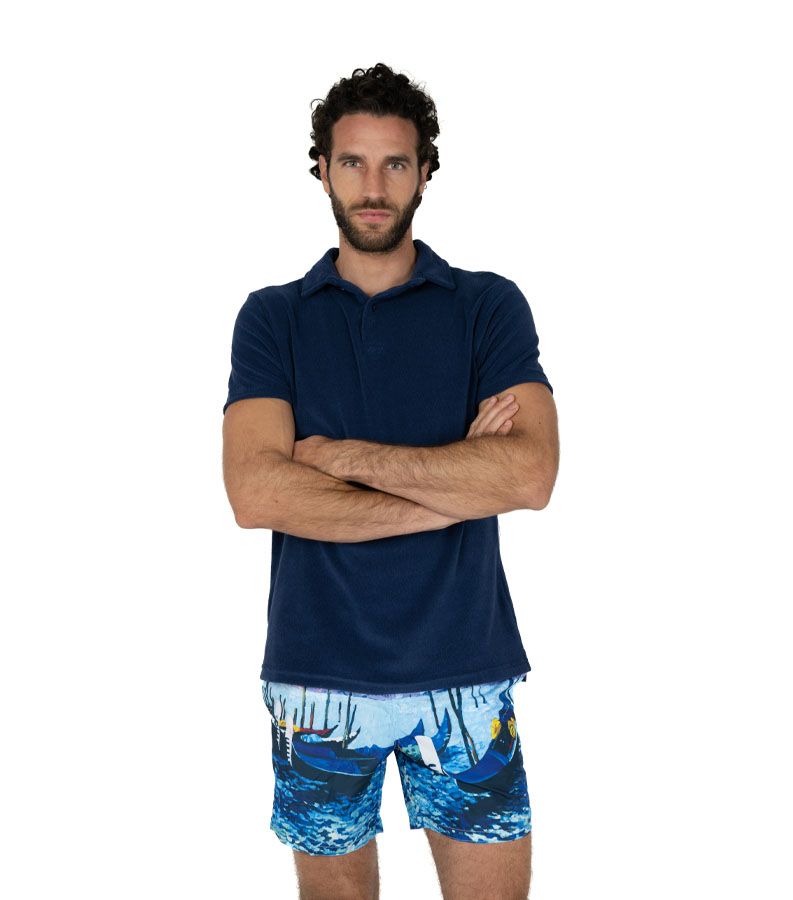 Zeybra POLO UOMO SPUGNA BLU Offerta temporanea