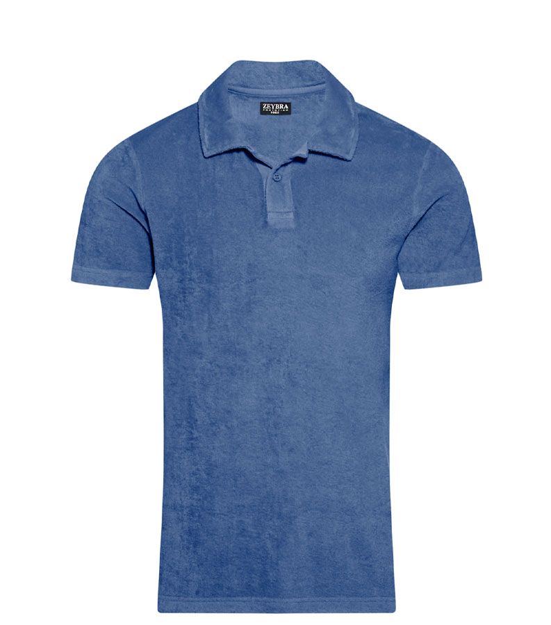 Zeybra POLO UOMO SPUGNA DENIM Lightning offer