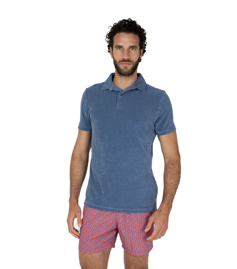 Zeybra POLO UOMO SPUGNA DENIM Lightning offer