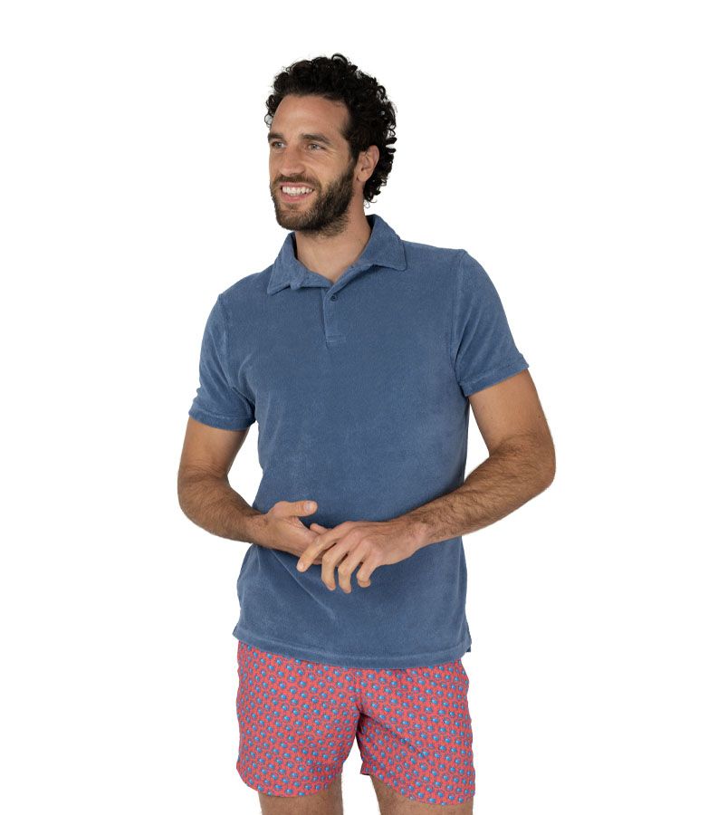 Zeybra POLO UOMO SPUGNA DENIM Lightning offer