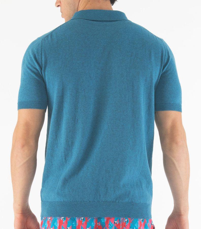 Zeybra POLO UOMO COTONE CREPE DENIM Comprane uno, ottenene uno gratis