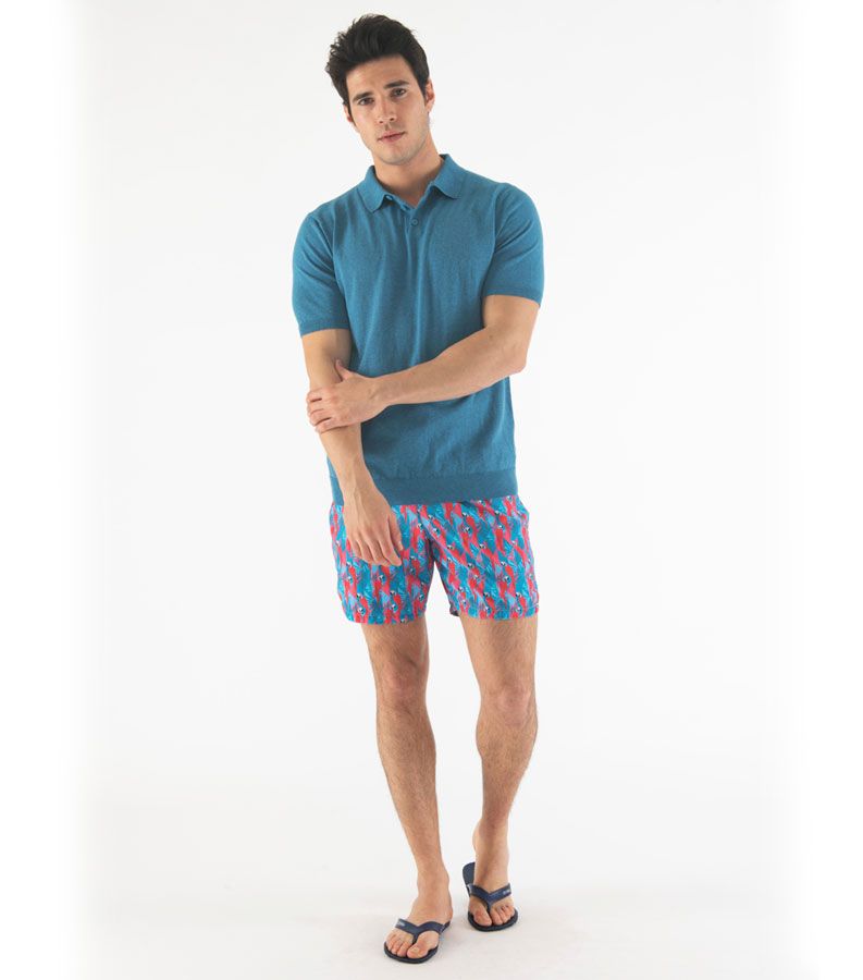 Zeybra POLO UOMO COTONE CREPE DENIM Comprane uno, ottenene uno gratis